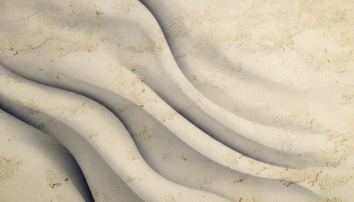 Abstract layered textures in warm cream and soft gray tones